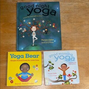 Good Night Yoga Book Set by  Miriam Gates and Sarah Jane Hinder